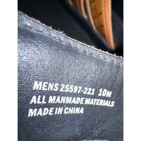 Stacy Adams 10m men’s croco embossed slides. - Picture 15 of 15